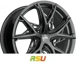 Keskin KT24C Thunder palladium painted 8.5x19 ET35 - LK5/120 ML72.6 Alufelge grau