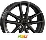 Borbet W mistral anthracite glossy 8x20 ET36 - LK5/114.3 ML72.5 Alufelge grau