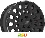 MSW MSW 99 matt black lip polished 8x19 ET45 - LK6/120 ML74.6 Alufelge schwarz