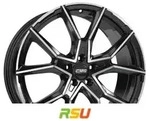 CMS C33 diamond black 8.5x20 ET50 - LK5/108 ML63.4 Alufelge schwarz