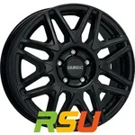 Dezent KH black 6.5x16 ET65 - LK5/130 ML78.1 Alufelge schwarz