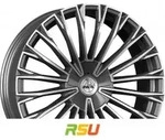 Antera A103 moon grey diamond 10.5x22 ET30 - LK5/112 ML66.6 Alufelge grau