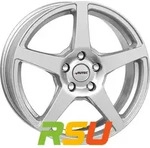 Autec Typ VL - Valea brillantsilber 7.5x19 ET32 - LK5/114.3 ML70 Alufelge silber