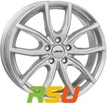 Autec Typ VN - Vidron brillantsilber 6.5x16 ET46 - LK5/112 ML57.1 Alufelge silber