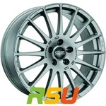 OZ Superturismo GT grigio corsa 8x19 ET38 - LK5/108 ML75 Alufelge grau