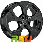 MSW MSW 43 gloss black 8x18 ET28 - LK5/112 ML73.1 Alufelge schwarz