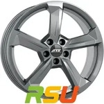 ATS Auvora dark-grey 7.5x17 ET51 - LK5/112 ML57.1 Alufelge grau