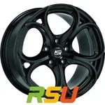 MSW MSW 82 gloss black 8x18 ET35 - LK5/110 ML65.06 Alufelge schwarz