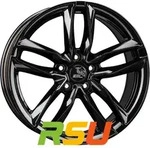 Ultra Wheels UA6 Pro black 8x18 ET45 - LK5/112 ML66.5 Alufelge schwarz