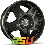 Borbet CWB black matt 8x18 ET45 - LK5/120 ML72.5 Alufelge schwarz