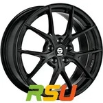 Sparco Podio gloss black 8x18 ET45 - LK5/100 ML63.3 Alufelge schwarz