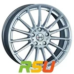 Autec Typ L - Lamera hyper silber 7.5x17 ET45 - LK5/108 ML70 Alufelge silber