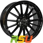 V1 Wheels V2 black 8.5x19 ET35 - LK5/112 ML66.6 Alufelge schwarz