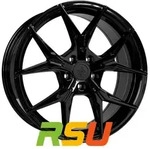 Keskin KT19 Angel black painted 8x18 ET35 - LK5/120 ML72.6 Alufelge schwarz