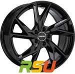 Carmani 23 Rudi black 8x18 ET35 - LK5/112 ML66.6 Alufelge schwarz