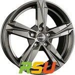 Borbet T10 mistral anthracite 6.5x16 ET40 - LK5/114.3 ML66.1 Alufelge grau