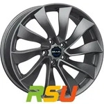 Mak Solar gloss gun metallic 8.5x19 ET38 - LK5/114.3 ML64.1 Alufelge grau