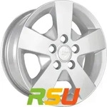 Etabeta Atria silver 6.5x16 ET45 - LK5/120 ML65.1 Alufelge silber