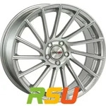 Motec Tornado high gloss silver 10.5x21 ET45 - LK5/112 ML66.5 Alufelge silber