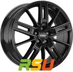 Ronal R67 jetblack 8x18 ET50 - LK5/114.3 ML82 Alufelge schwarz