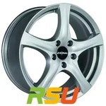 Ronal R42 kristallsilber 7x17 ET35 - LK4/100 ML68 Alufelge silber