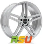 Avus Racing AC-515 hyper silver 7.5x18 ET52 - LK5/112 ML66.6 Alufelge silber