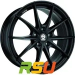 Sparco Trofeo 5 matt black 7.5x17 ET35 - LK5/100 ML63.3 Alufelge schwarz