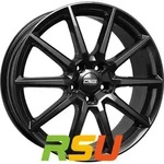 CMS C39 complete black gloss 6.5x16 ET32 - LK5/114.3 ML66.1 Alufelge schwarz