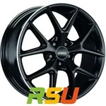 Ronal R75 jetblack-matt-hornkopiert 8x19 ET45.1 - LK5/112 ML66.5 Alufelge schwarz