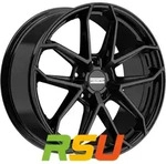 Fondmetal Zelos glossy black 10.5x20 ET28 - LK5/132 ML66.5 Alufelge schwarz
