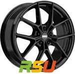 Fondmetal Iupiter glossy black 8.5x19 ET45 - LK5/112 ML66.5 Alufelge schwarz