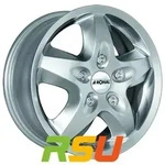 Ronal R44 kristallsilber 6.5x16 ET60 - LK5/118 ML71.1 Alufelge silber