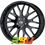Platin P70 black glossy 8x18 ET54.1 - LK5/112 ML66.6 Alufelge schwarz