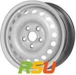 MWD 16007 6.5x16 ET42 - LK5/100 ML57 Stahlfelge silber
