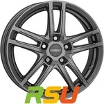 Dezent TZ graphite matt 6.5x16 ET50 - LK5/114.3 ML60.1 Alufelge grau