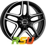 Mak Aurum black mirror 8x19 ET32.5 - LK5/112 ML66.6 Alufelge schwarz