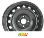 Alcar 7915 6x15 ET43 - LK4/100 ML56.5 Stahlfelge schwarz