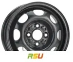 Alcar 3345 4.5x13 ET35 - LK4/100 ML57.1 Stahlfelge schwarz