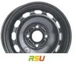 Alcar 6355 5.5x14 ET37.5 - LK4/108 ML63.4 Stahlfelge schwarz