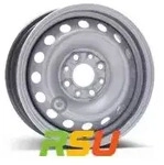 Alcar 4450 5x13 ET35 - LK4/98 ML58 Stahlfelge silber