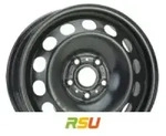 Alcar 8247 6x16 ET48 - LK5/112 ML57.1 Stahlfelge schwarz