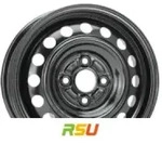 Alcar 5215 4.5x14 ET46 - LK4/100 ML56 Stahlfelge schwarz