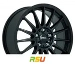 ATS Streetrallye racing-schwarz 7x17 ET38 - LK5/100 ML63.3 Alufelge schwarz