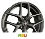 Borbet Y titan matt 19-Zoll 8x19 ET45 - LK5/108 ML72.5 Alufelge grau
