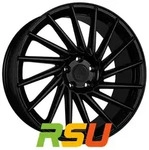 Keskin KT17 Hurricane matt black painted 8.5x19 ET30 - LK5/112 ML72.6 Alufelge