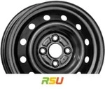 Alcar 3015 5x14 ET38 - LK4/100 ML56.6 Stahlfelge schwarz
