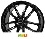 Brock B38 schwarz lackiert 8x18 ET43 - LK5/120 ML72.6 Alufelge schwarz