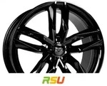 MAM RS3 black painted 8.5x19 ET45 - LK5/112 ML66.6 Alufelge schwarz