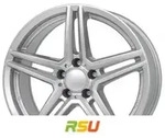 Rial M10 polar-silber 8x17 ET48 - LK5/112 ML66.5 Alufelge silber