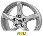 RC-Design RC30 kristallsilber lackiert 6x15 ET40 - LK4/100 ML63.4 Alufelge silber